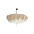 Pendant Light Natural Fabric Wabi Sabi Design | Sinvora