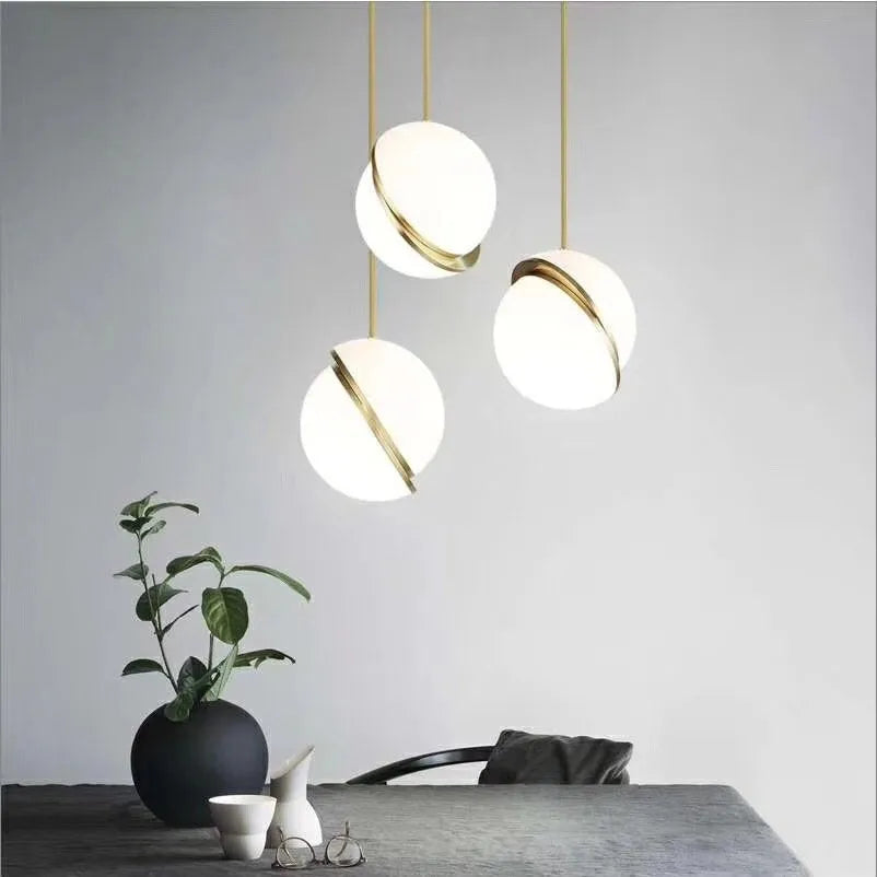 Pendant Light Nordic Acrylic Sphere Design | Calnora