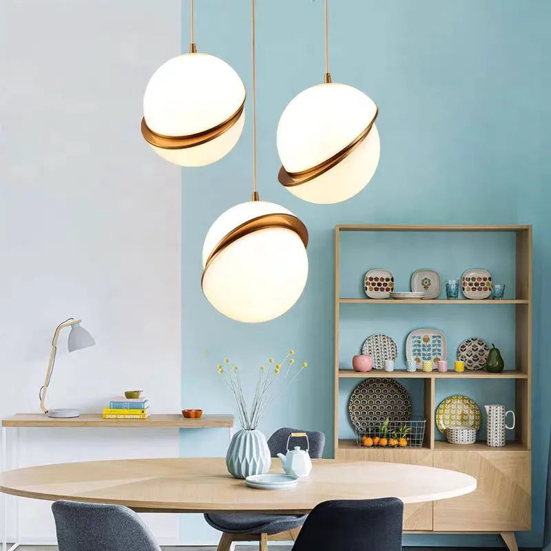 Pendant Light Nordic Acrylic Sphere Design | Calnora