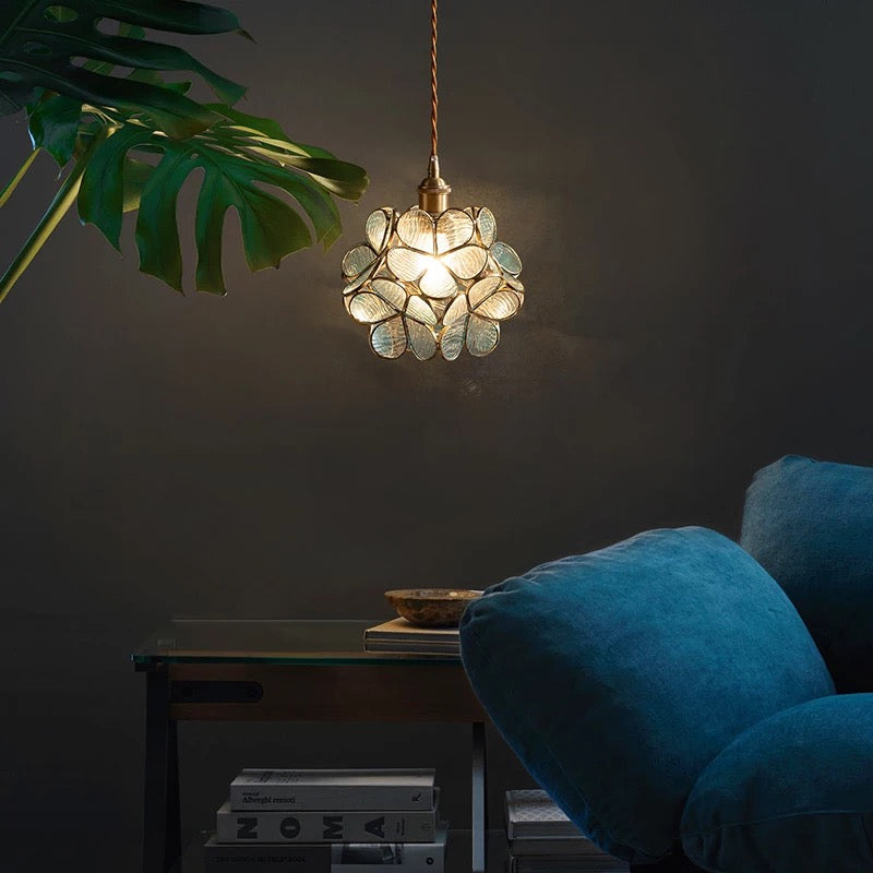 Pendant Light Nordic Glass Flower Design | Korvex