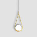 Pendant Light Nordic Gold Finish Waterdrop Design | Velqor