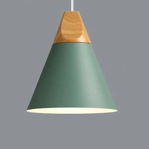 Pendant Light Nordic Metal and Wood Design | Kevora