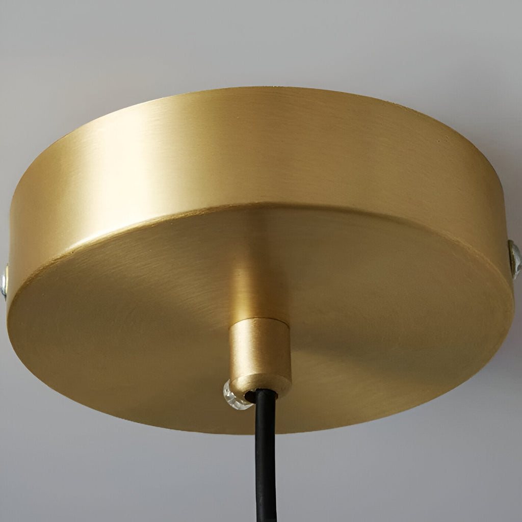 Pendant Light Nordic Minimalist Iron Shade Copper Finish | Brivon