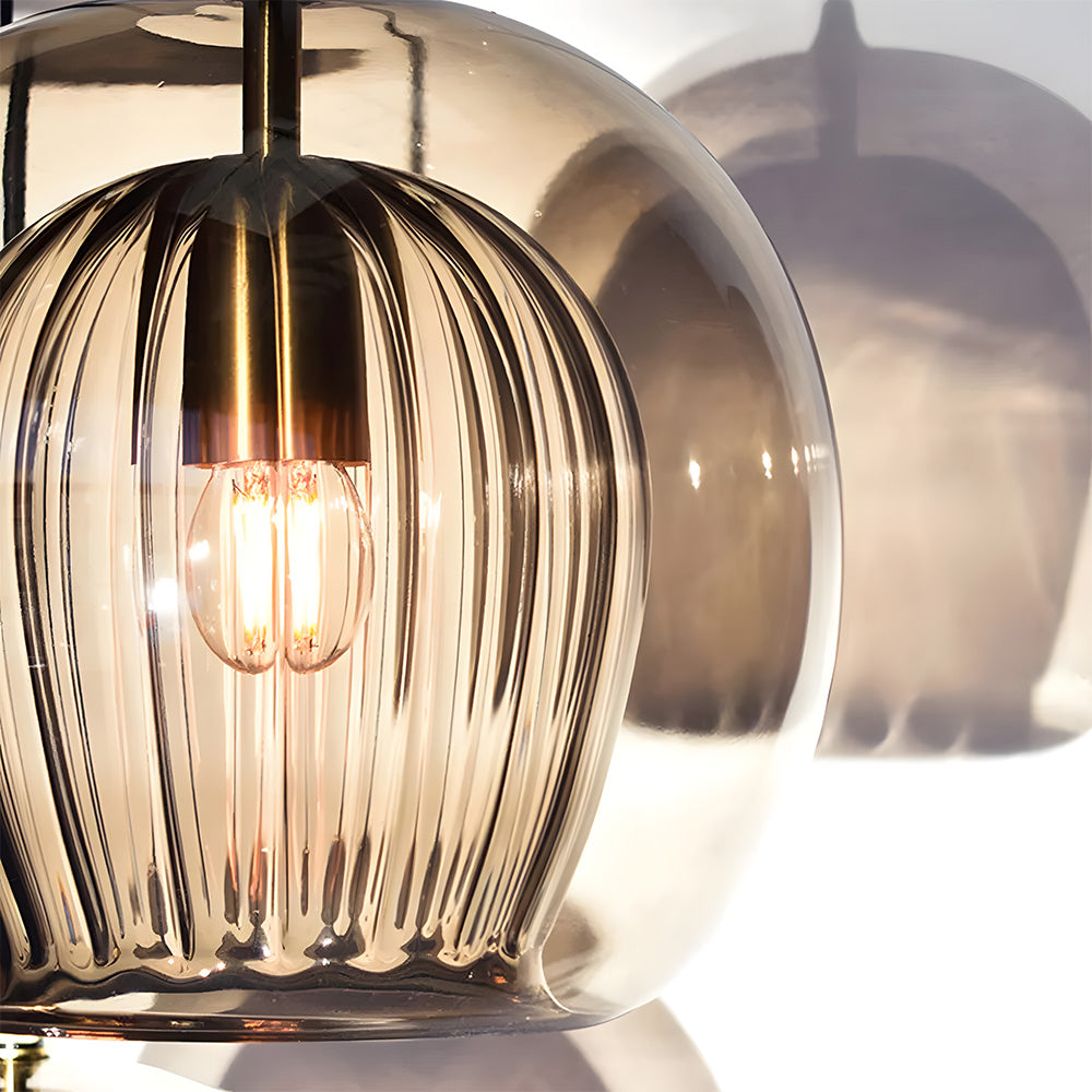 Pendant Light Nordic Spherical Glass Modern Indoor Fixture | Pelvora