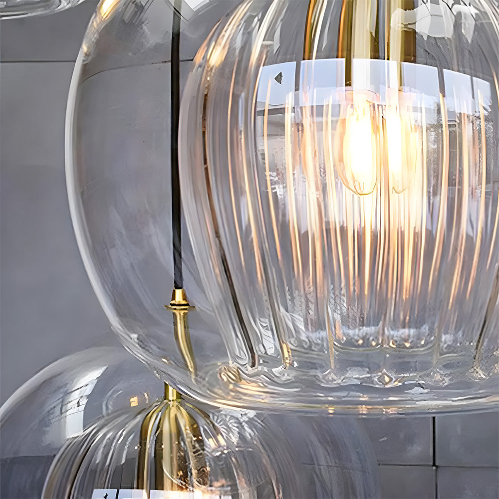 Pendant Light Nordic Spherical Glass Modern Indoor Fixture | Pelvora