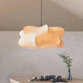 Pendant Light Silk Shade Modern Minimalist Design | Navora