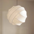 Pendant Light Silk Sphere Wabi Sabi Style Modern | Ravina