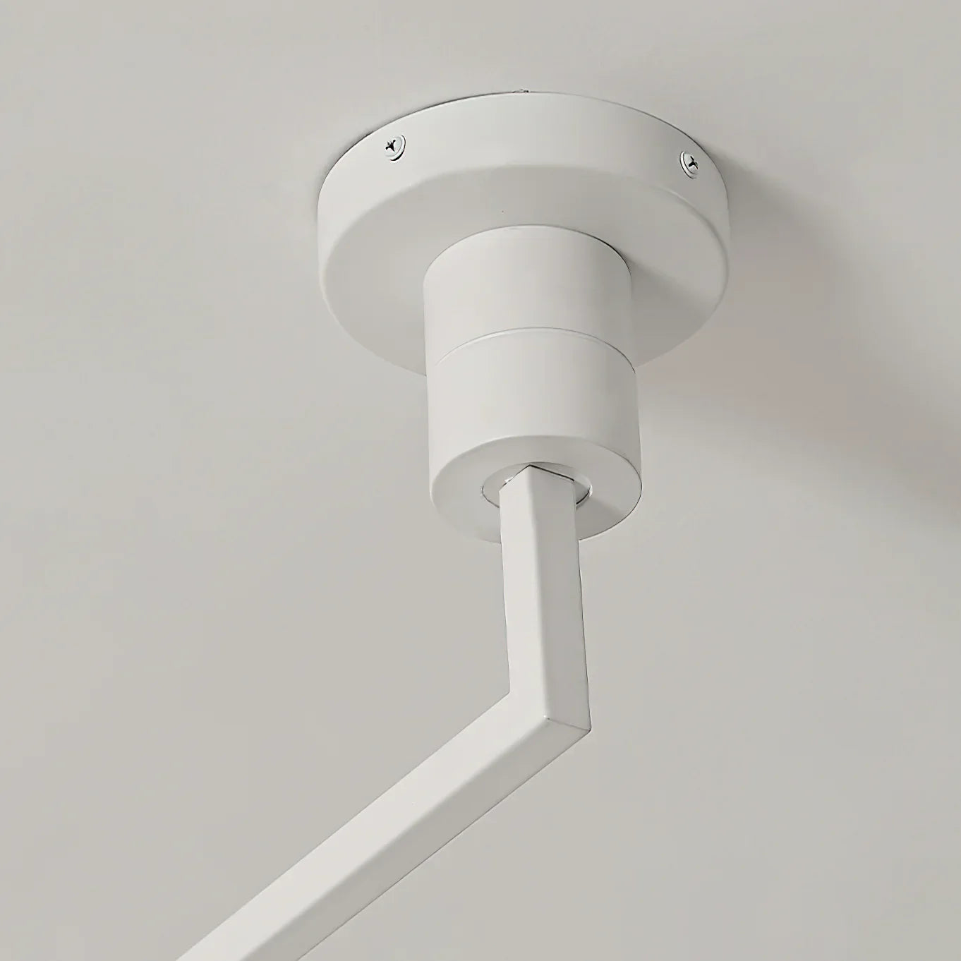Pendant Light Swing Arm Wood Metal Industrial Design | Melorae