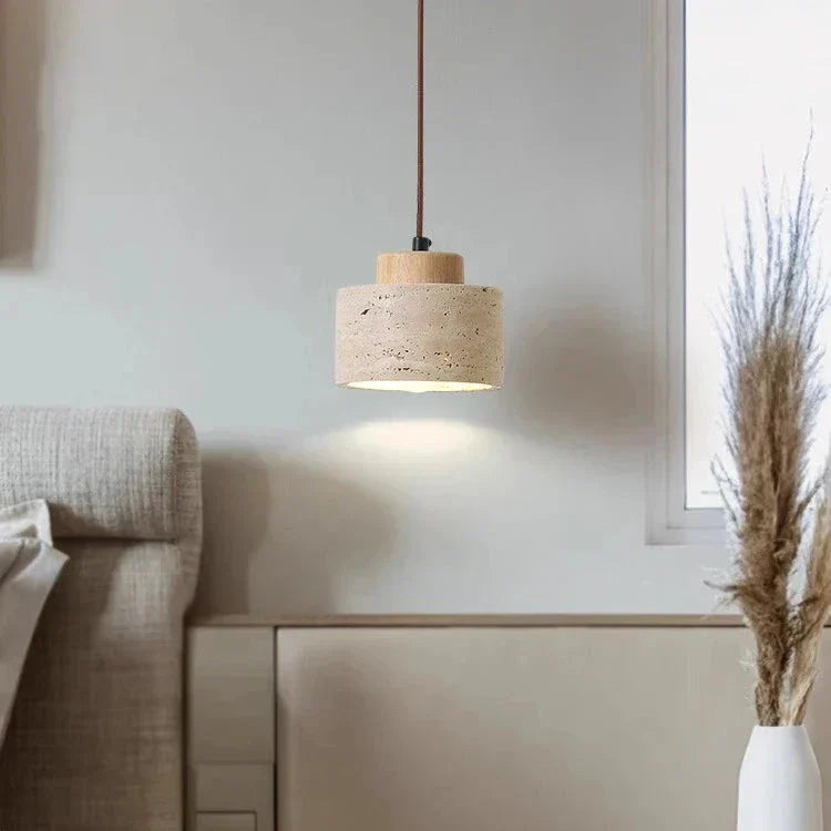 Pendant Light Travertine Nordic Minimalist Design | Velaro