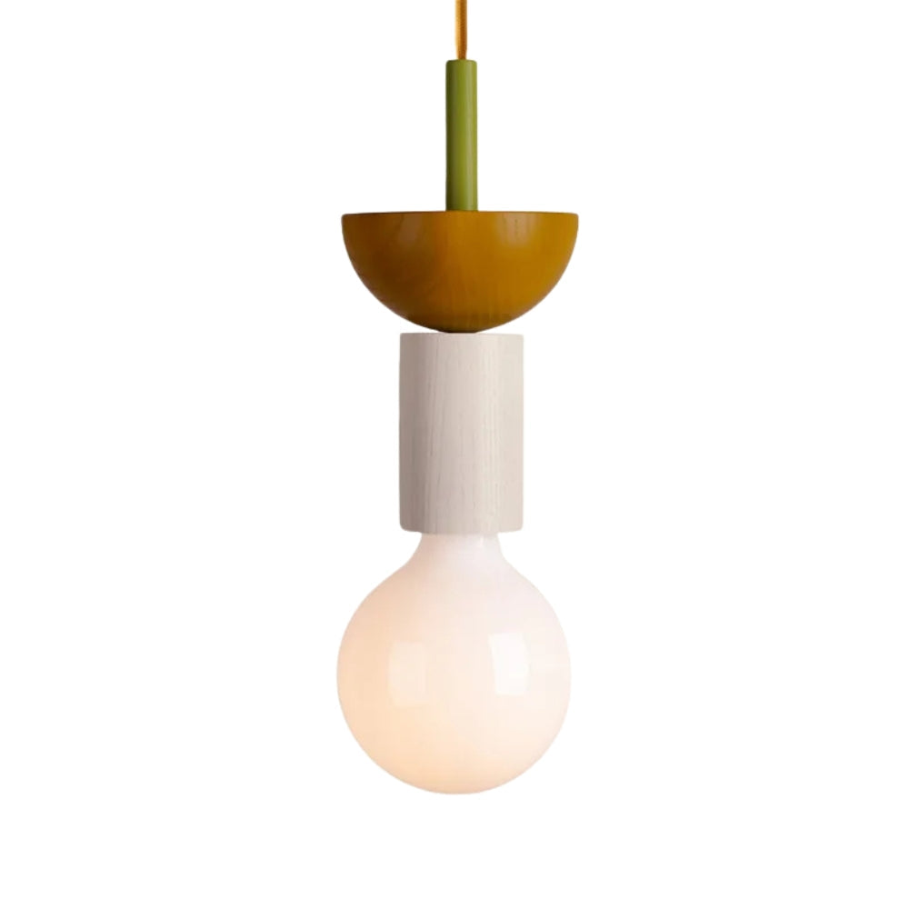 Pendant Light Wood LED Nordic Geometric Lighting | Zenviro