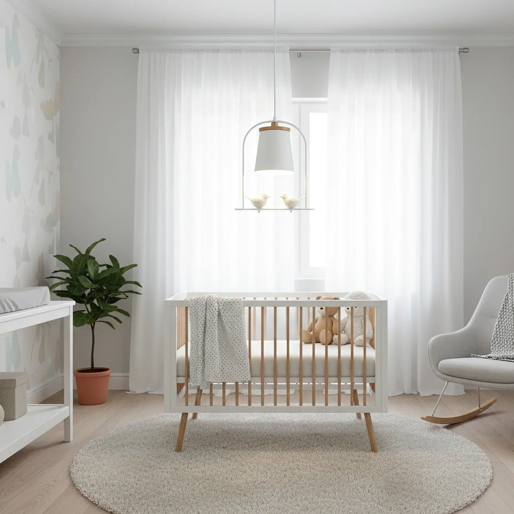 Pendant Light with Bird Accents Scandinavian Style | Arlina