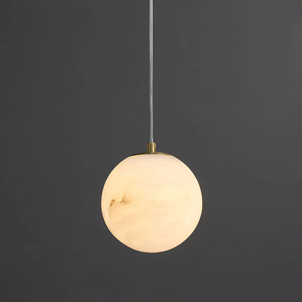Pendant Marble Shade Scandinavian Style Light | Lunera
