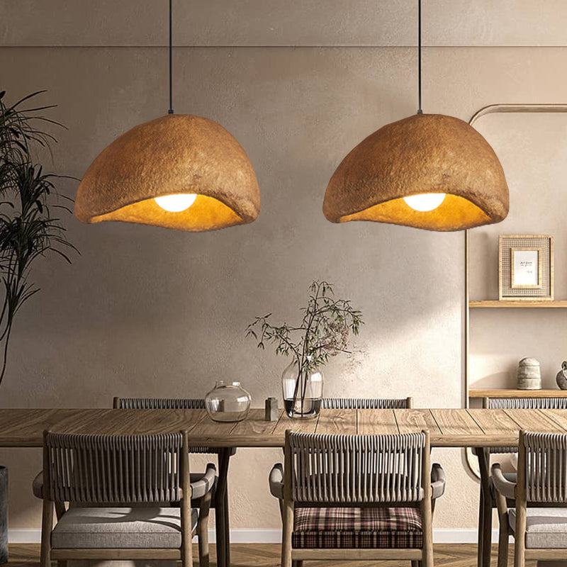 Pendant Resin Cloud Light Japandi Style | Belnora