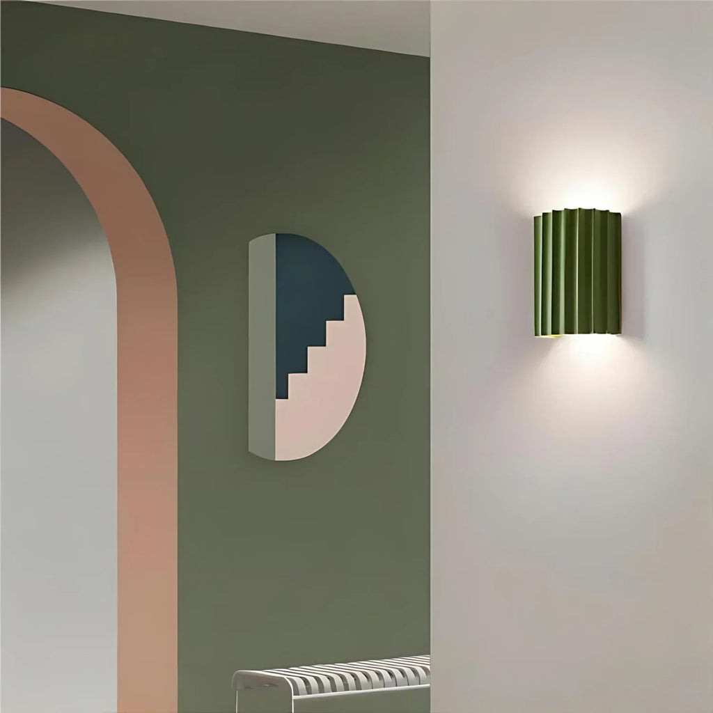 Resin Body Wall Light in Nordic Minimalist Style | Lumoris