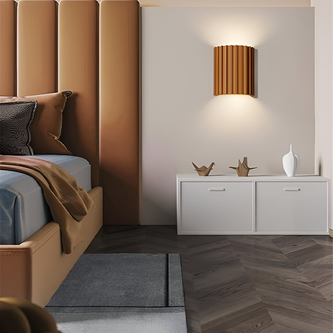 Resin Body Wall Light in Nordic Minimalist Style | Lumoris