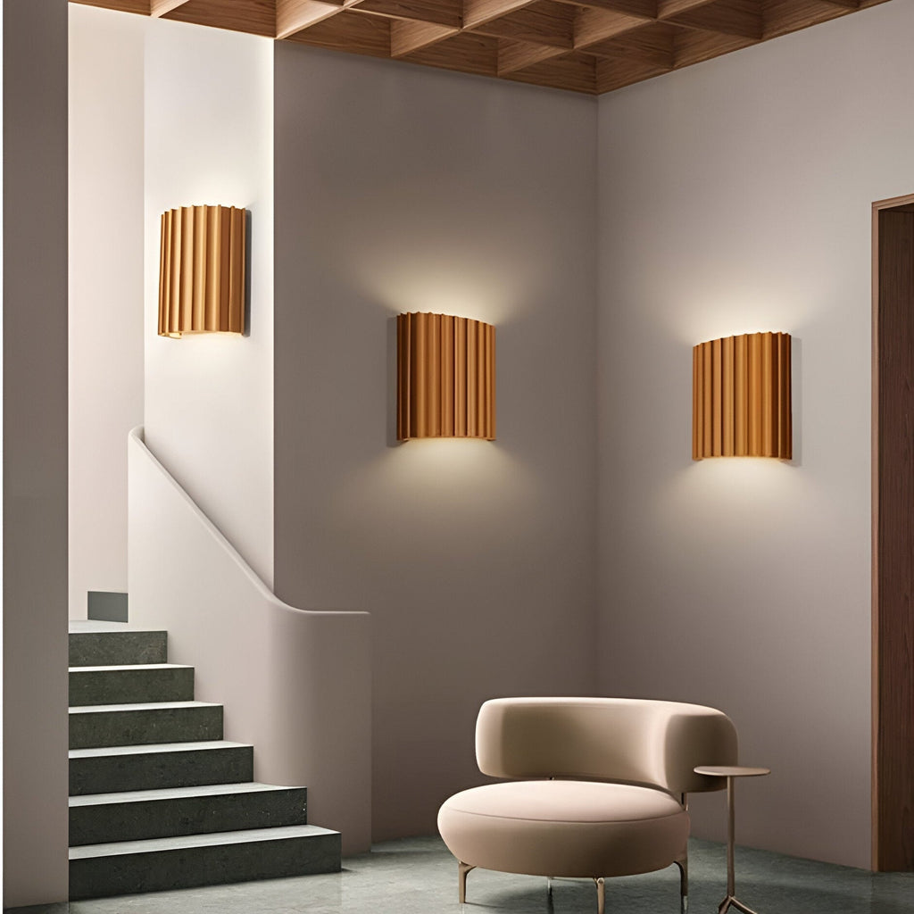 Resin Body Wall Light in Nordic Minimalist Style | Lumoris
