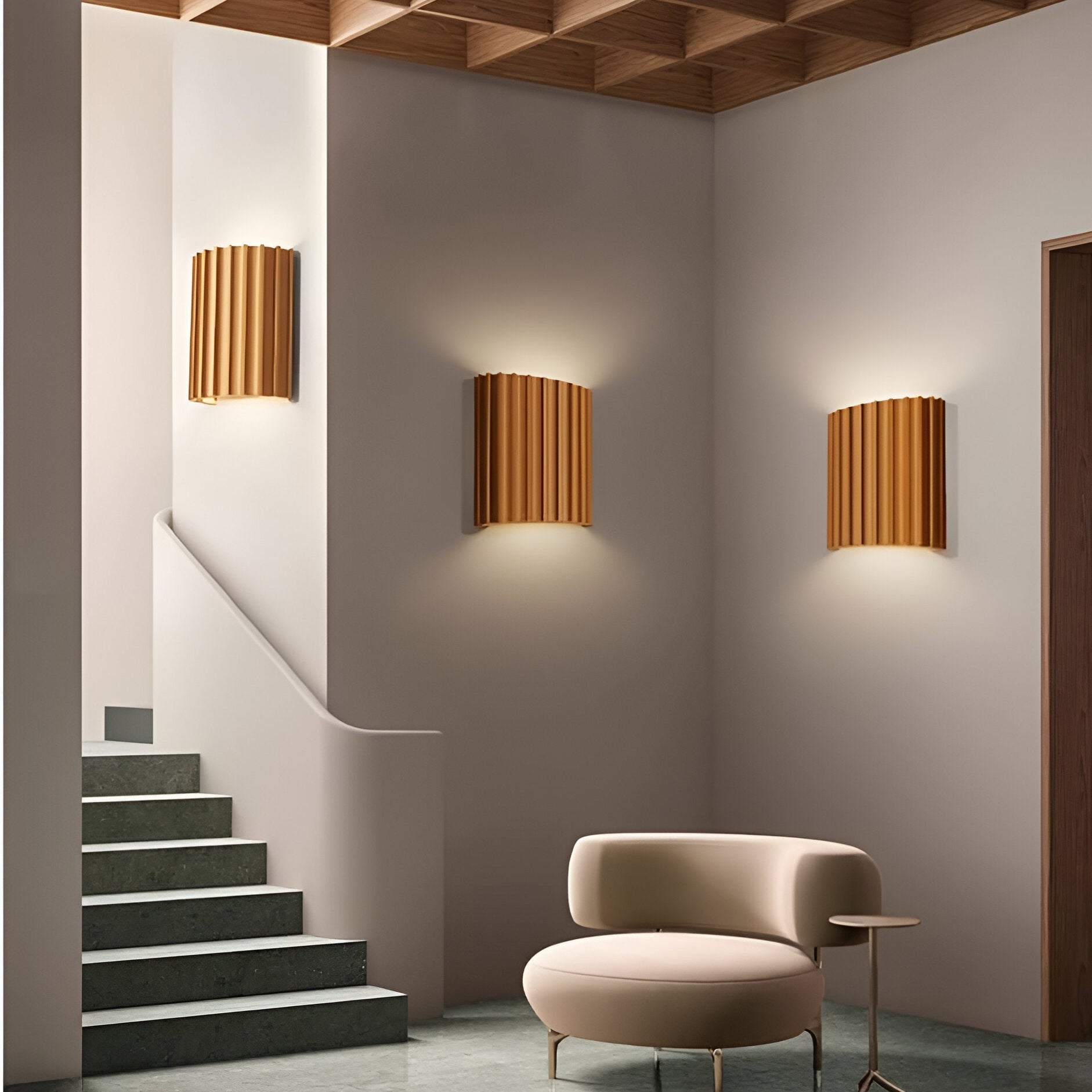 Resin Body Wall Light in Nordic Minimalist Style | Lumoris
