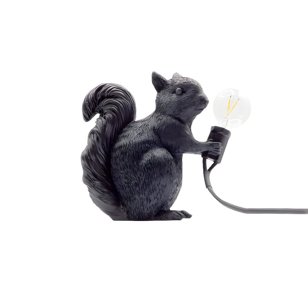Resin Squirrel Table Lamp Nordic Art Deco Style | Ortivo