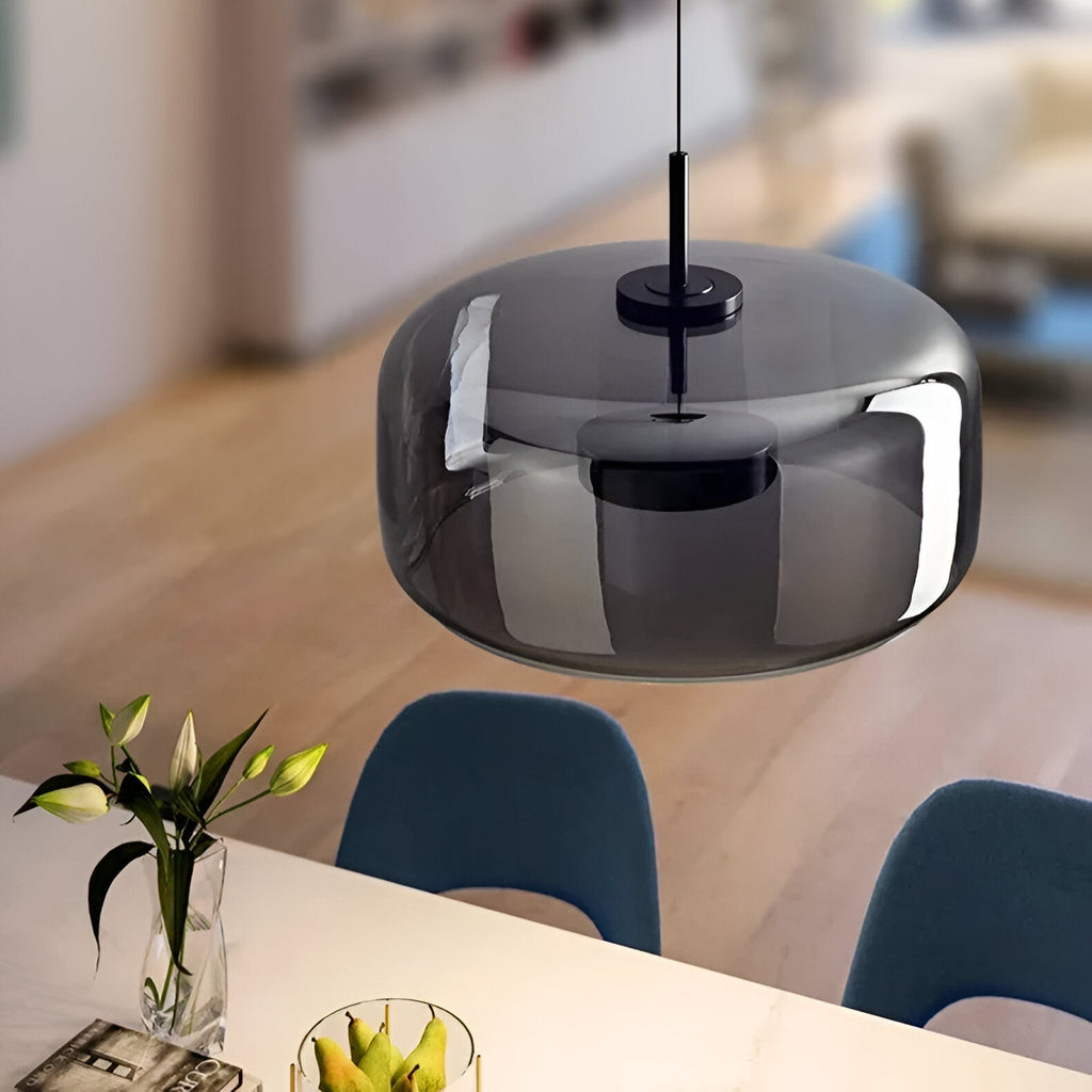 Retro Glass LED Pendant Light Modern Style | Orvixy