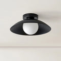 Round Metal Ceiling Light for Minimalist Spaces | Luvetra