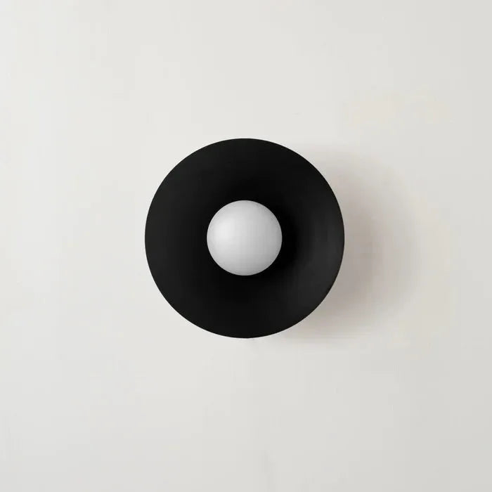 Round Metal Ceiling Light for Minimalist Spaces | Luvetra