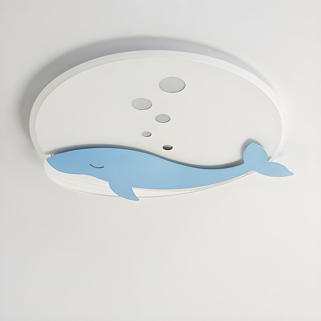 Round Metal Scandinavian Kids Ceiling Light | Tarvone