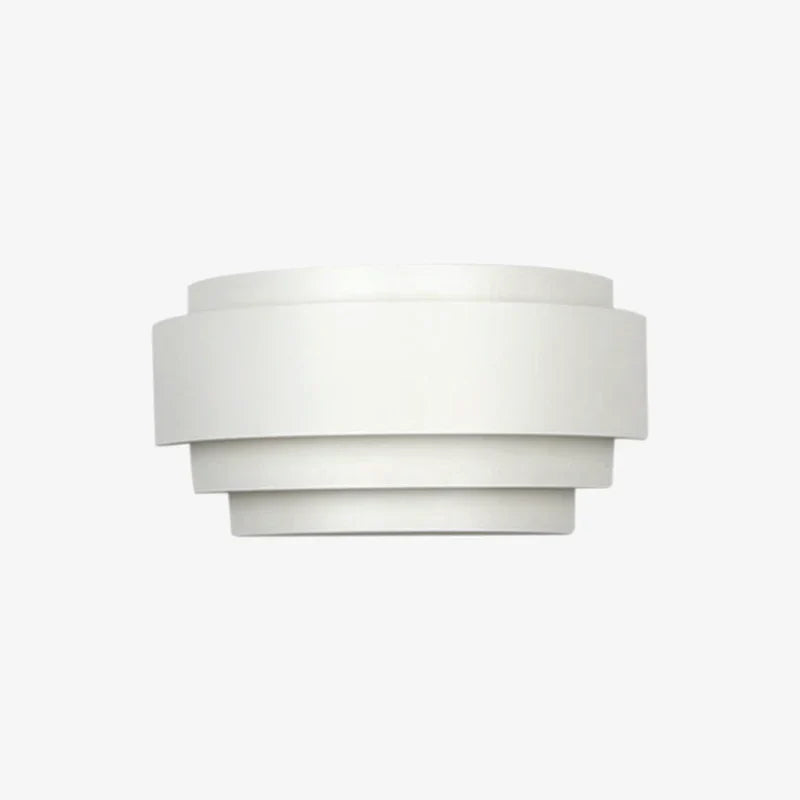 Rounded Metal LED Wall Light Contemporary Minimal | Litelva