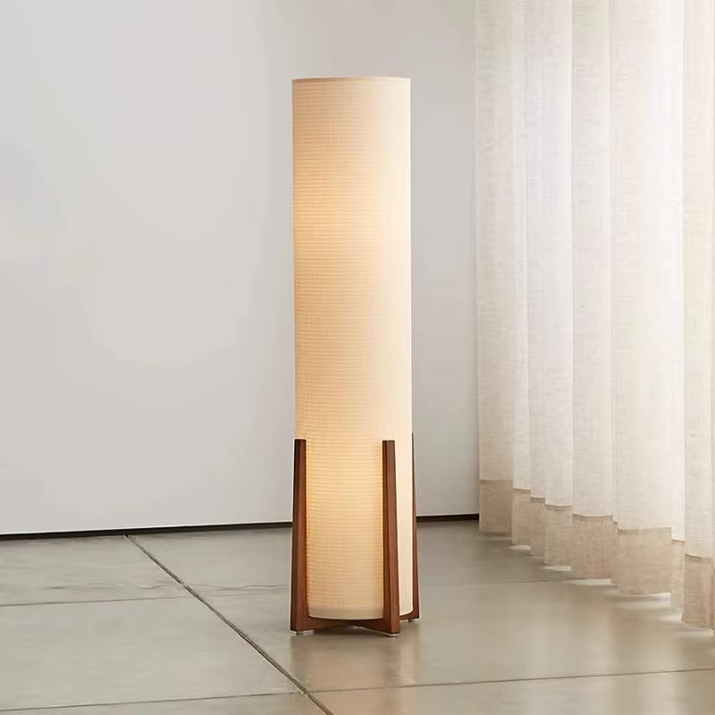 Scandinavian Floor Lamp Fabric Shade Interior Style | Ulvino