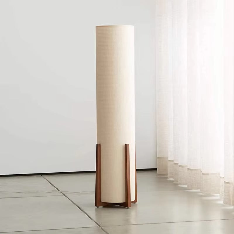 Scandinavian Floor Lamp Fabric Shade Interior Style | Ulvino
