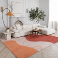 Scandinavian Polyester Rug with Non Slip Backing | Brimsel