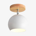 Scandinavian Wood Metal Adjustable LED Wall Light | Lumvorn