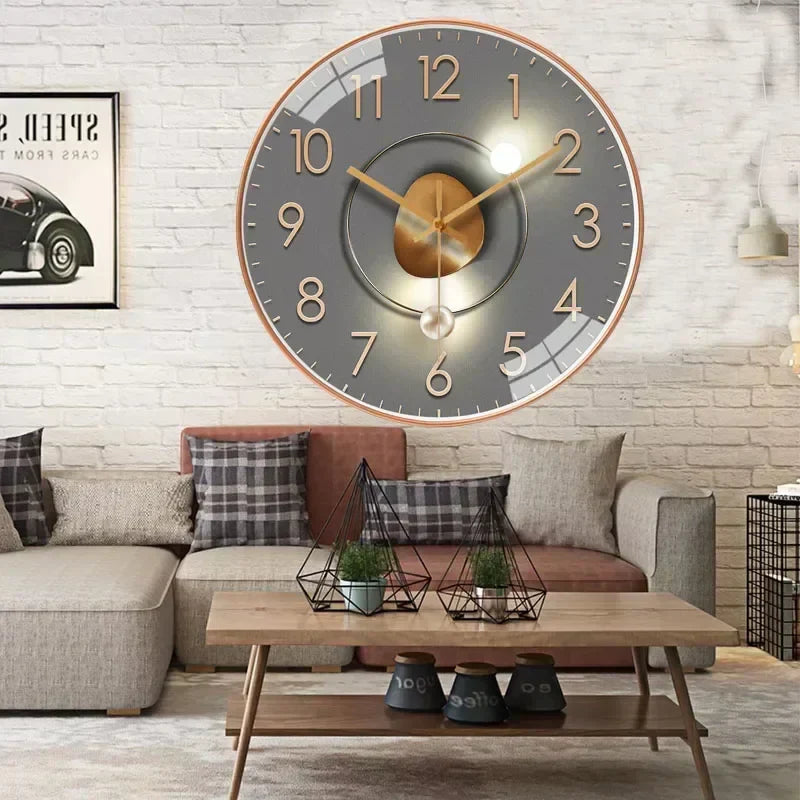 Silent Modern Digital Wall Clock for Any Room | Chronel