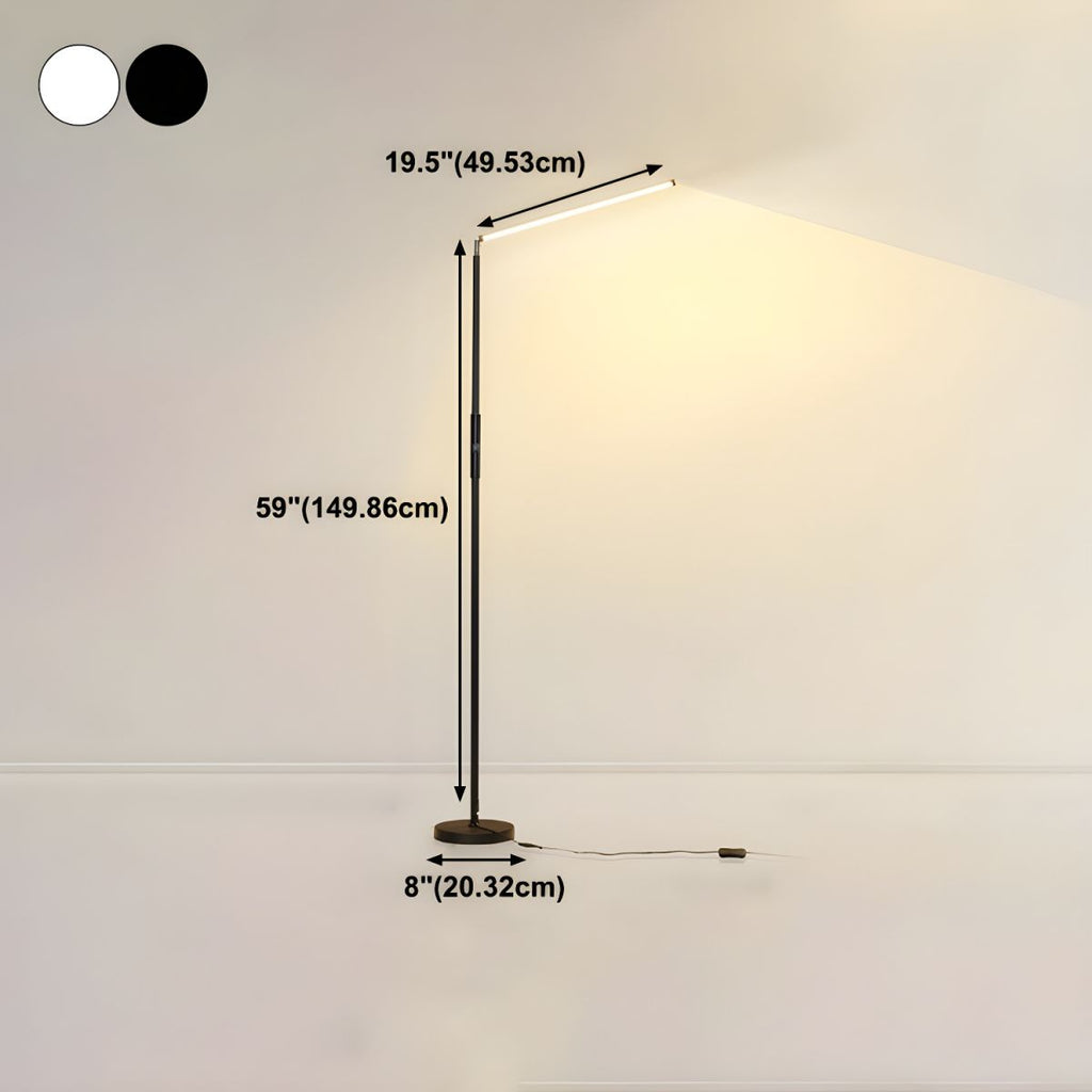 Sleek Metal Linear Floor Lamp for Modern Spaces | Brinova