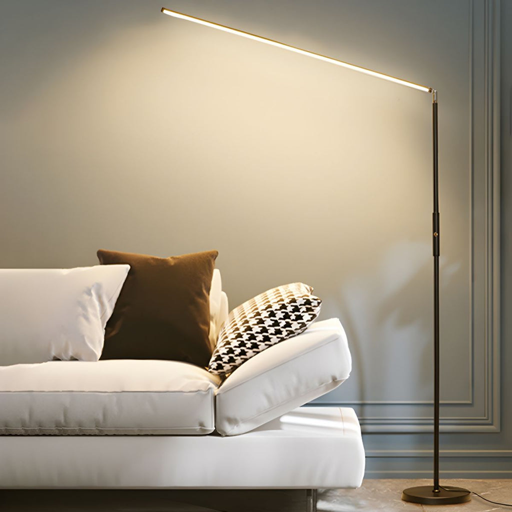 Sleek Metal Linear Floor Lamp for Modern Spaces | Brinova