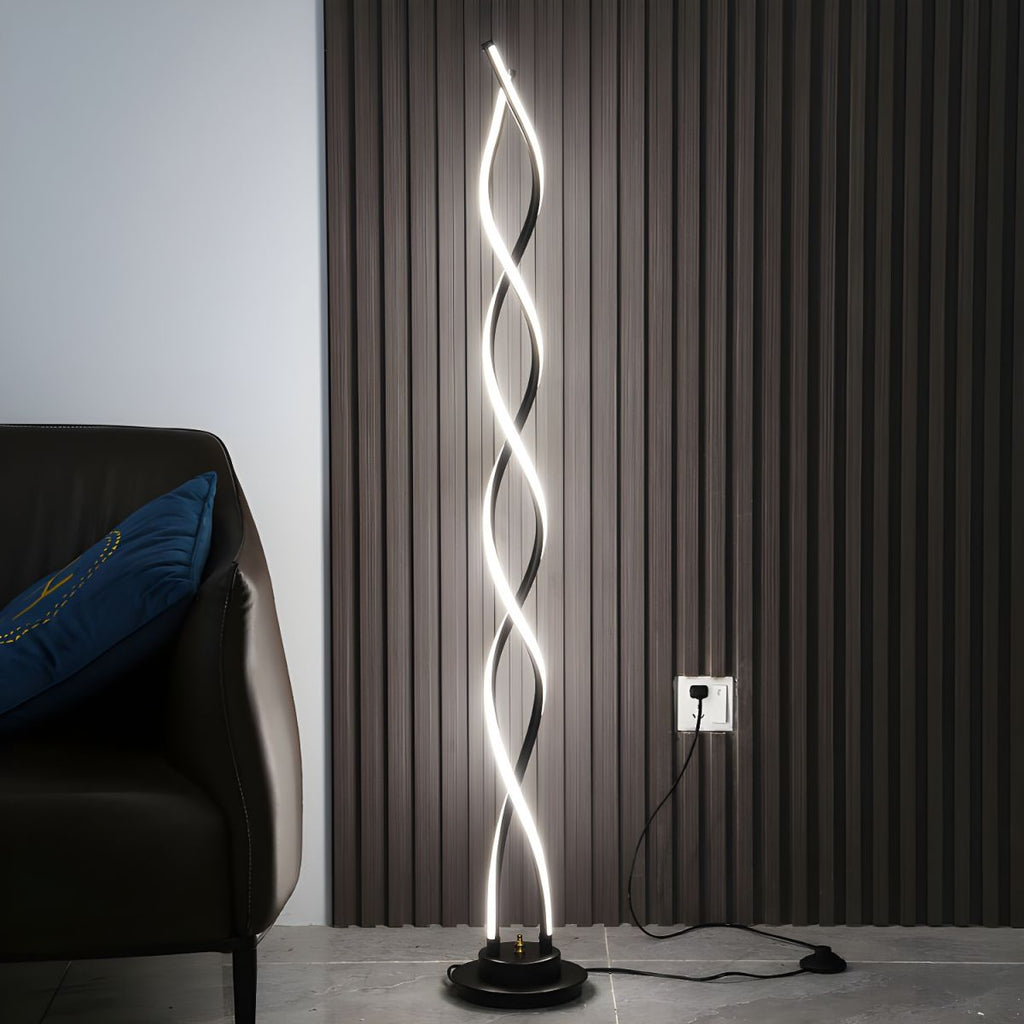 Sleek Metal Linear Floor Lamp for Modern Spaces | Felrixo