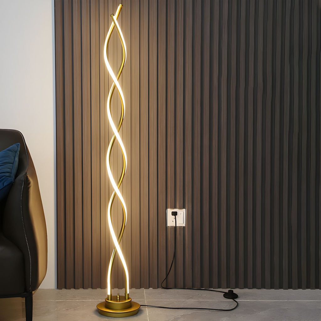 Sleek Metal Linear Floor Lamp for Modern Spaces | Felrixo