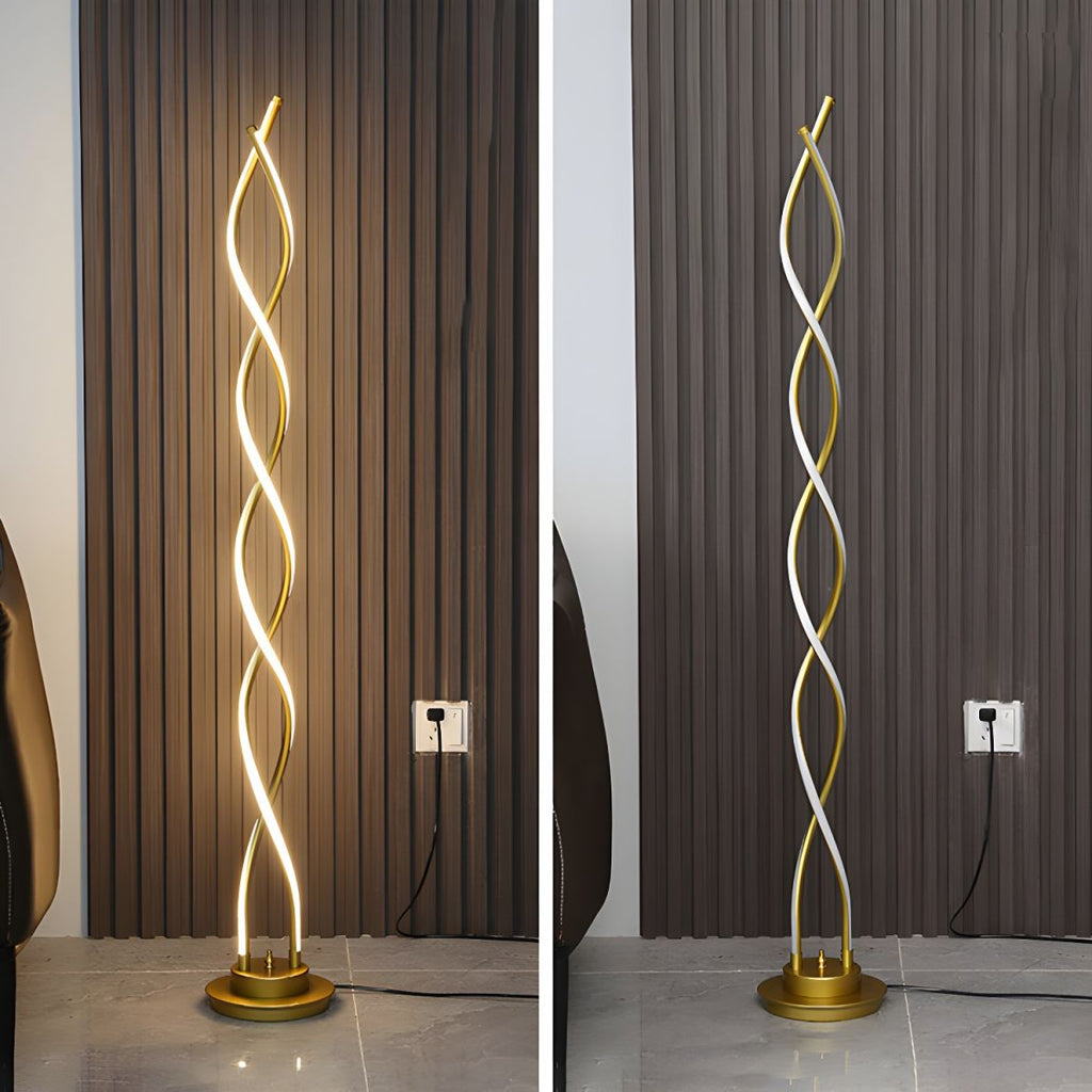 Sleek Metal Linear Floor Lamp for Modern Spaces | Felrixo