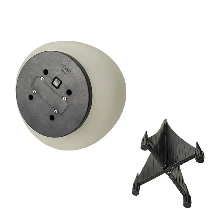 Solar Frosted Globe Outdoor Ground Light | Xelnora