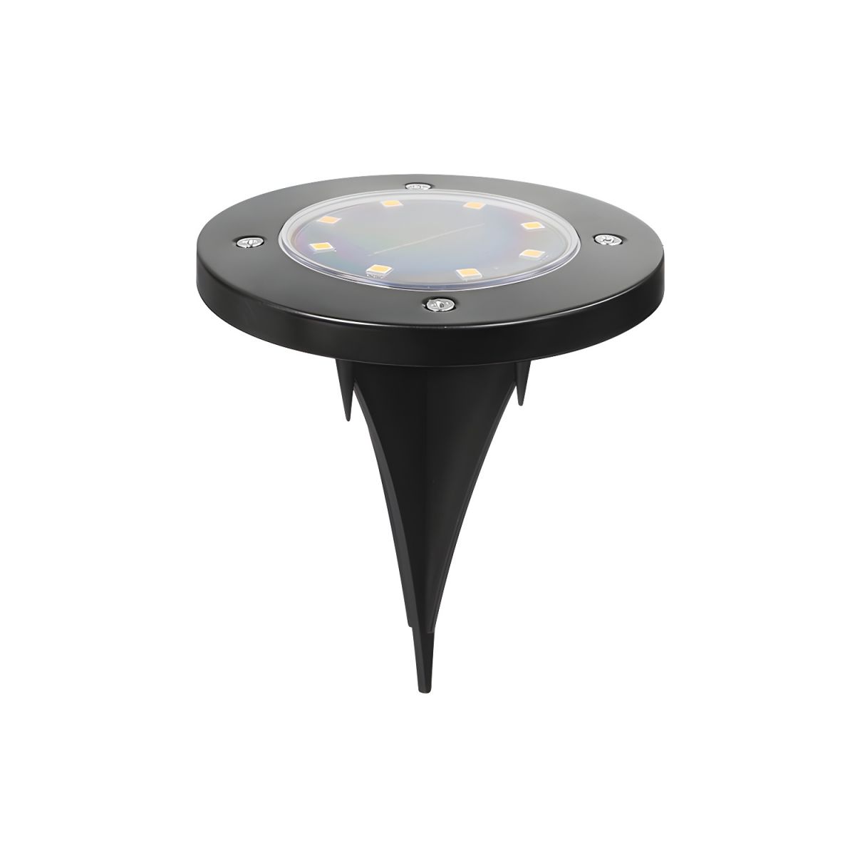 Solar LED Outdoor Circular Light Minimalist Style | Xarvane