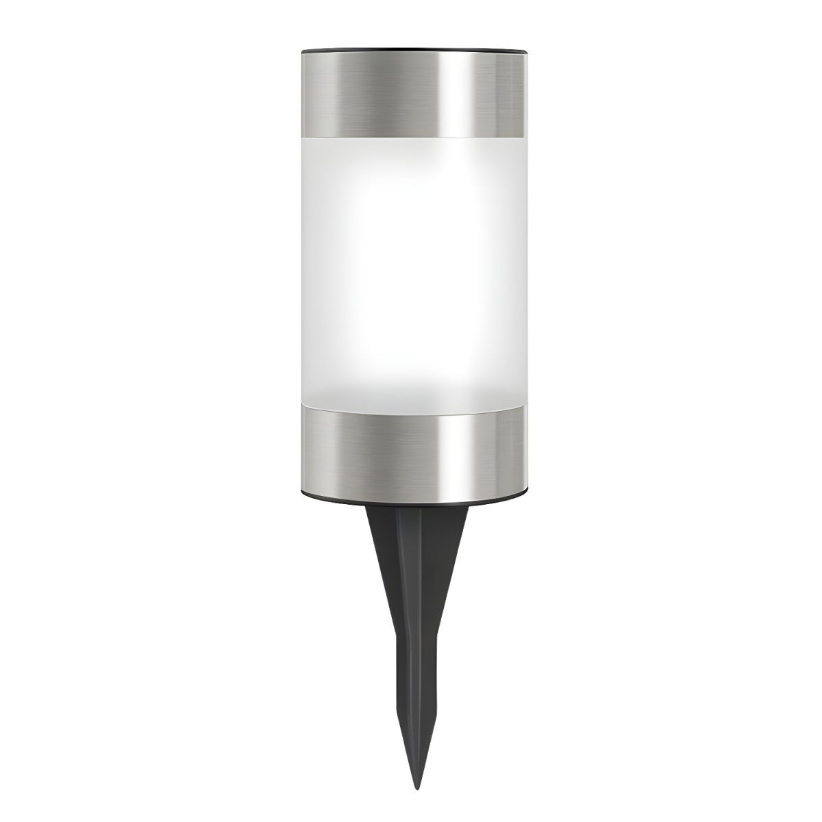 Solar LED Stainless Steel Stake Light Minimal Style | Luravax