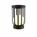 Solar Metal Outdoor Floor Lamp Modern Solar Design | Corvane