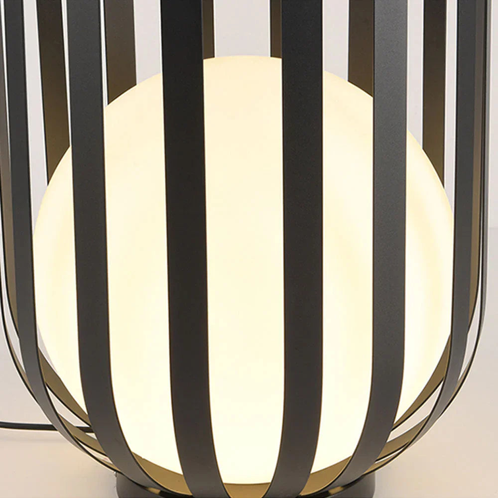 Solar Metal Outdoor Floor Lamp Modern Solar Design | Corvane