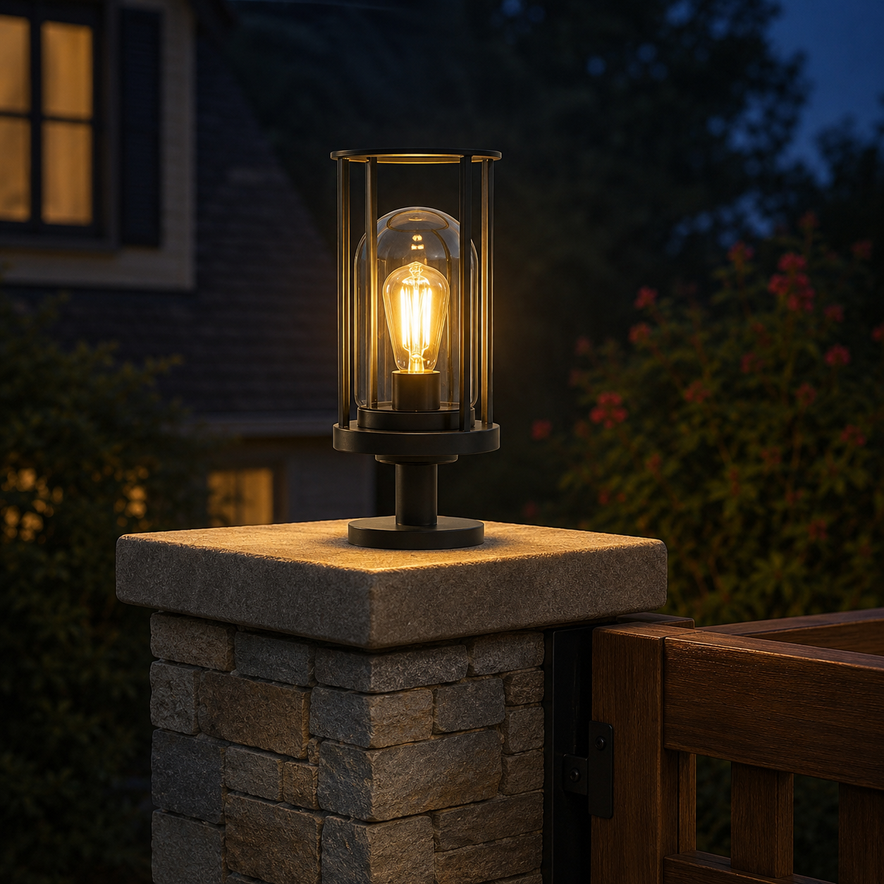 Solar Metal Path Light for Garden Outdoor Modern Design | Kavero