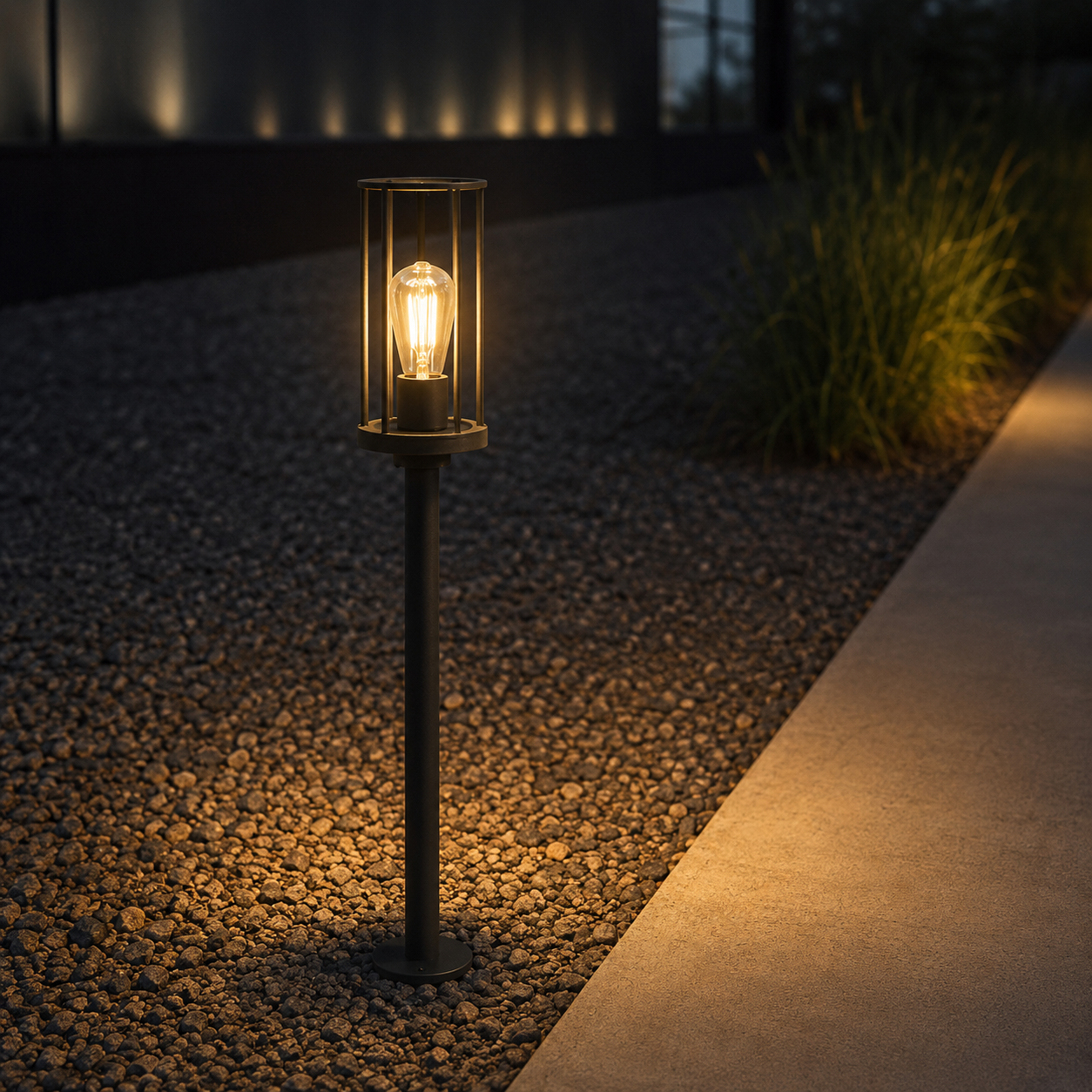 Solar Metal Path Light for Garden Outdoor Modern Design | Kavero