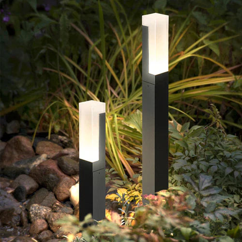 Solar Motion Sensor Outdoor Path Light Metal Design | Belqen