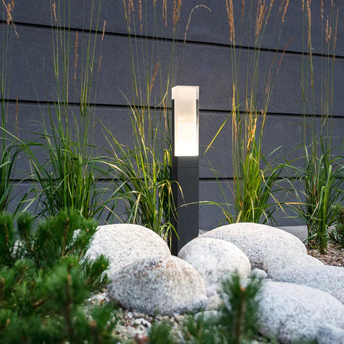 Solar Motion Sensor Outdoor Path Light Metal Design | Belqen