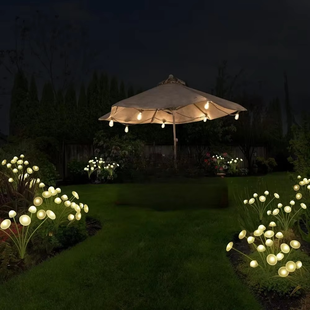 Solar Mushroom LED Ground Light for Garden Outdoor Use | Solvix