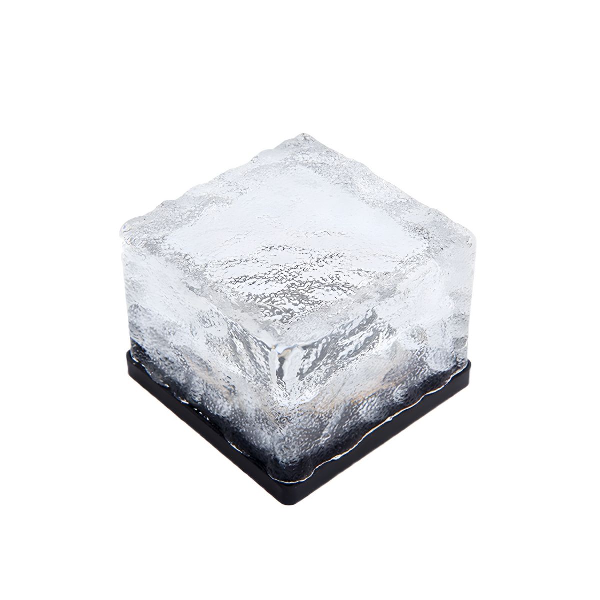 Solar Outdoor Ground Light Clear Glass Garden Lamp | Corlenix