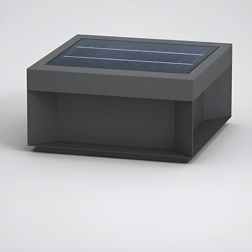 Solar Waterproof Metal Outdoor Pillar Light | Bravik
