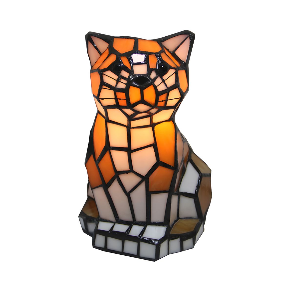 Tiffany Style Stained Glass Table Lamp | Norevi